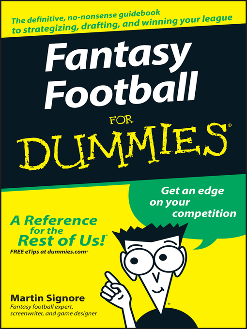 Title details for Fantasy Football For Dummies by Martin Signore - Available